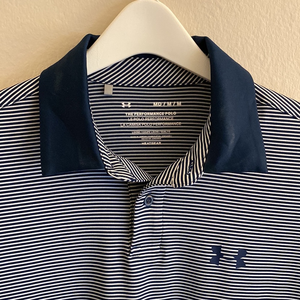 Under Armour Performance Polo Men’s Medium Golf Shirt